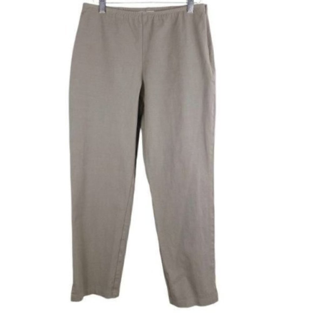 Eileen Fisher Organic Stretch Crop Pants Size Small - 26” inseam